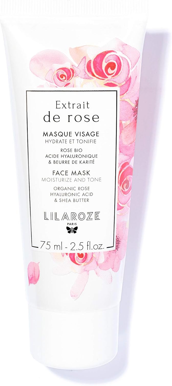 Masque Visage Extrait de Rose