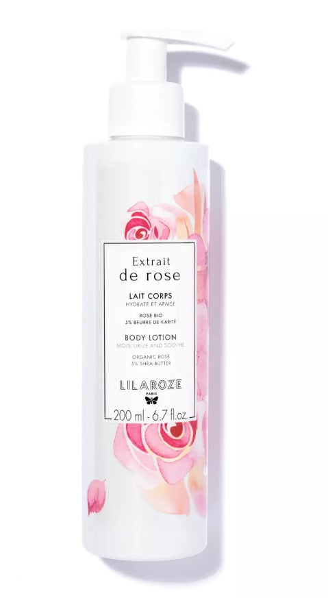 Lait Corps Extrait de Rose