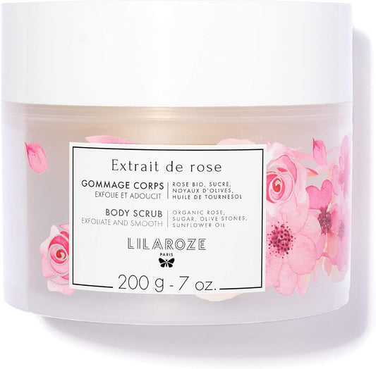 Gommage Corps Extrait de Rose Bio