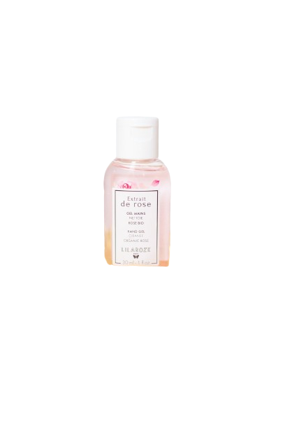 Gel Mains Nettoyant Extrait de Rose